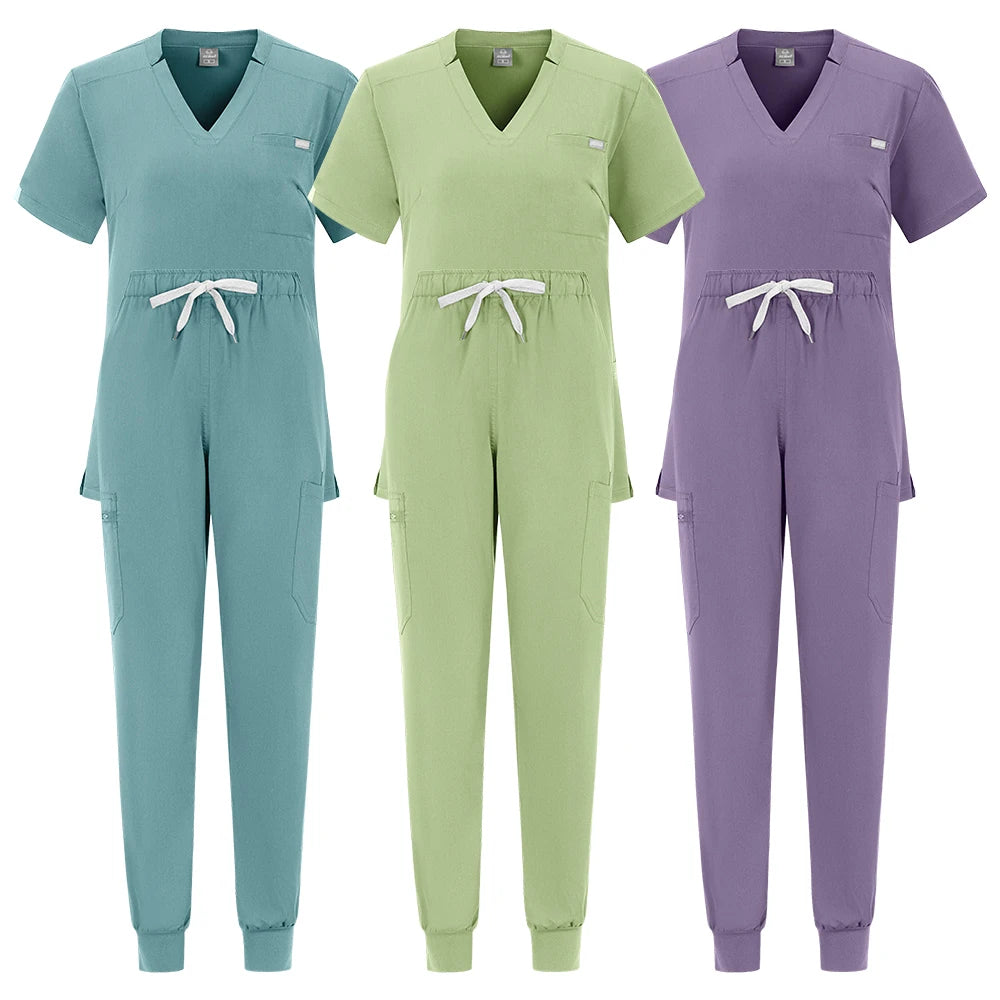 Wholesale Operating Room Medical Uniform Scrubs Hospital Working Scrubs Set Medical Supplies Nurse Dental Surgery Suit Workwear Badiee Stylez