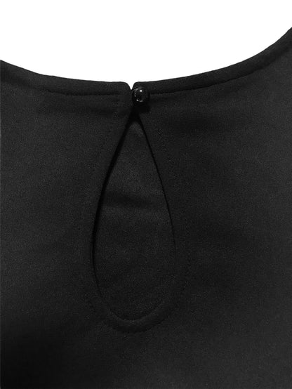 Women's Belted Jumpsuit Casual Wide-Leg Pants Summer Commute Outfit Stylish & Comfortable