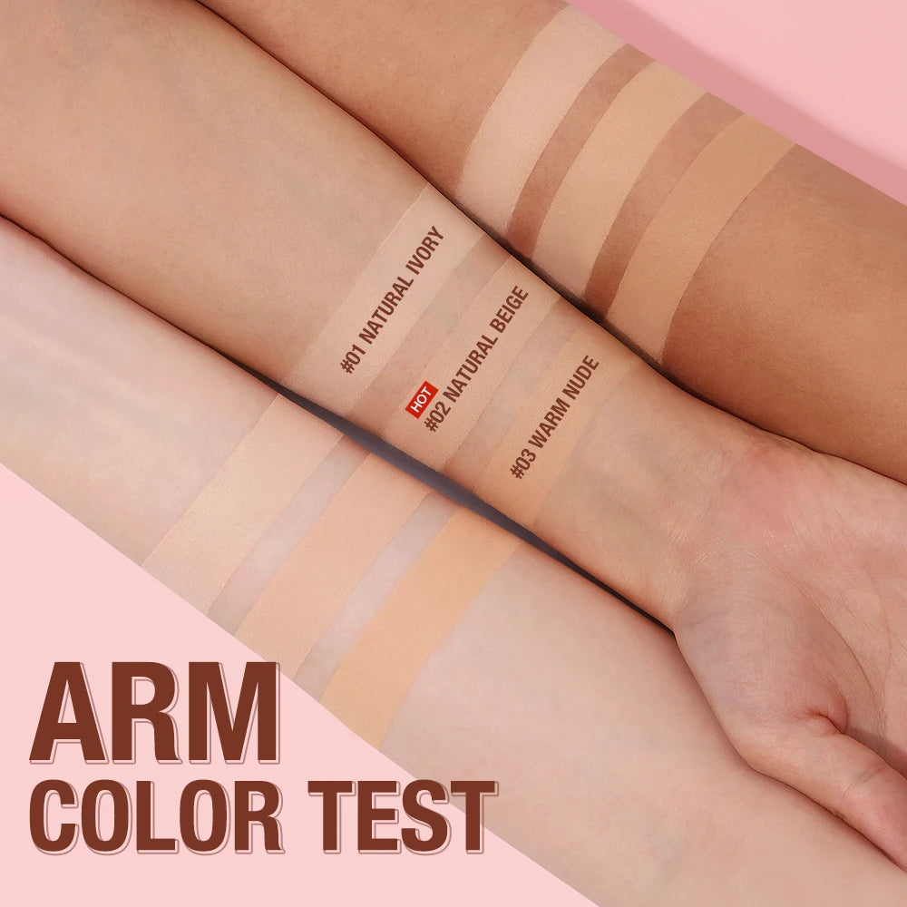 O.TWO.O Face Powder Oil-control 24 Hours Long Lasting Waterproof Matte Face Makeup Cosmetic Setting Compact Powder