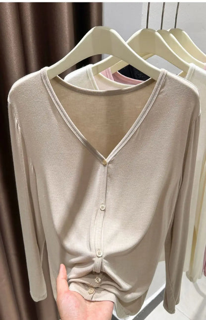 Plus Size Ice Silk Sun Protection Open Cardigan Thin Outerwear Women's Clothing for Chubby mm Short Outerwear Capelet Lace Trim