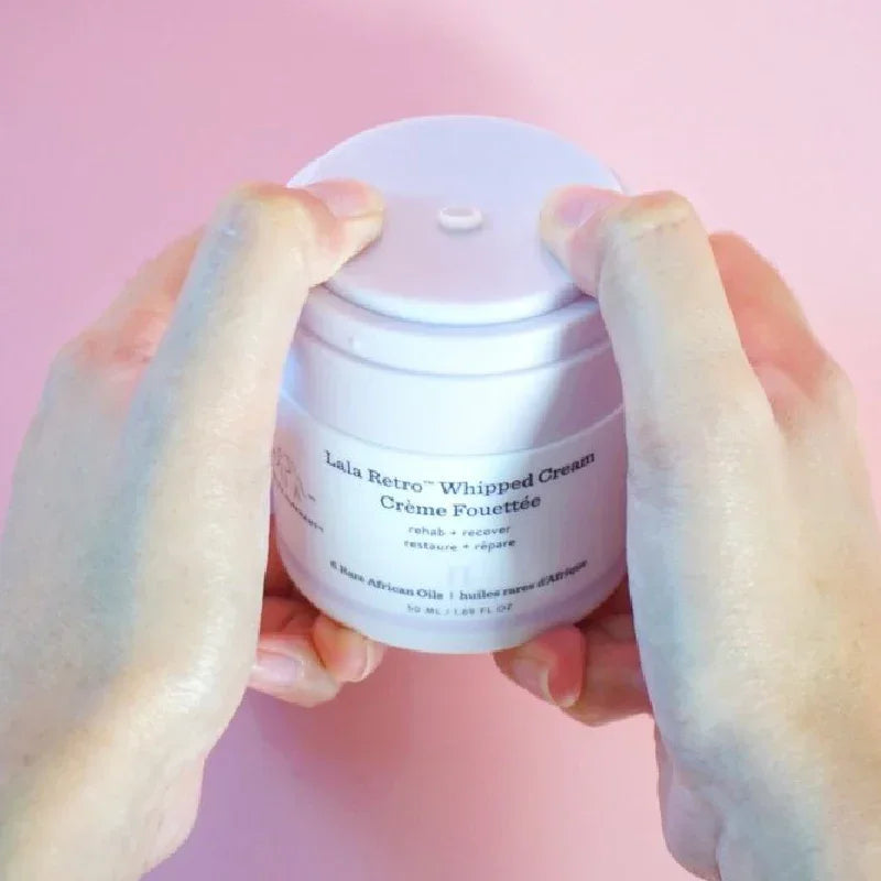 50ml LALA RETRO WHIPPED CREAM FACE SKIN CARE SET PROTINI POLYPEPTIDE CREAM VIRGIN MARULA OIL SERUM FOR PREGNANT WOMEN