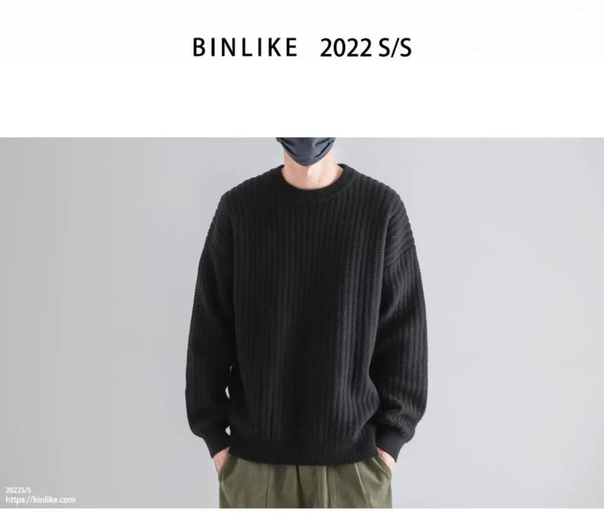 New Round-neck Sweater in Autumn and Winter Wears a Base and a Solid Color and a Trendy Brand Loose Warm Top Badiee Stylez