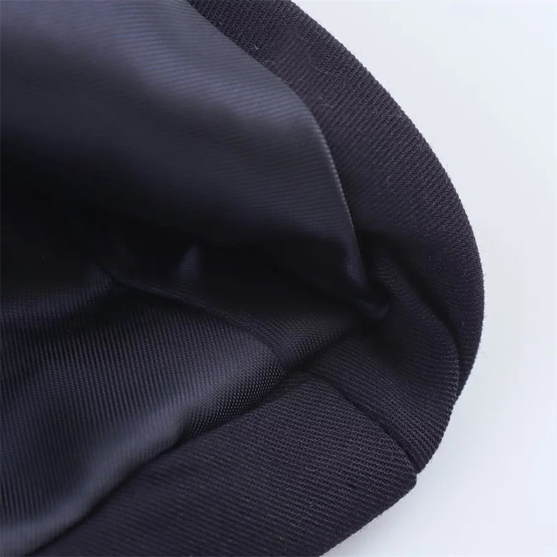 Women's Tops New Summer 2025 Sailor Suit Style Sleeveless Top Sexy Open Back Design Fashionable and Versatile Lively Personality