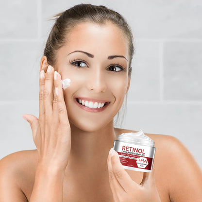 Retinol Face Moisturizer Moisturizing Retinol Cream Anti-Wrinkle Aging Moisturizing Shrink Pores Whitening Smooth Retinol