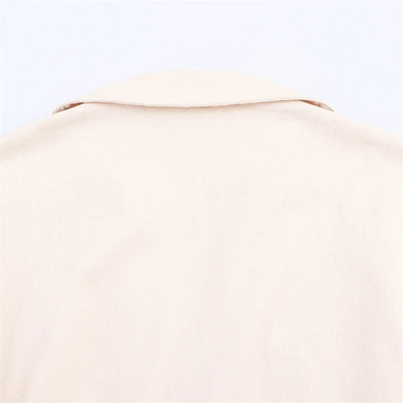 New Long Dresses 2025 Woman Fashion Summer V-neck Single Breasted Slim Fit Denim Skirts Women's Clothing Tops