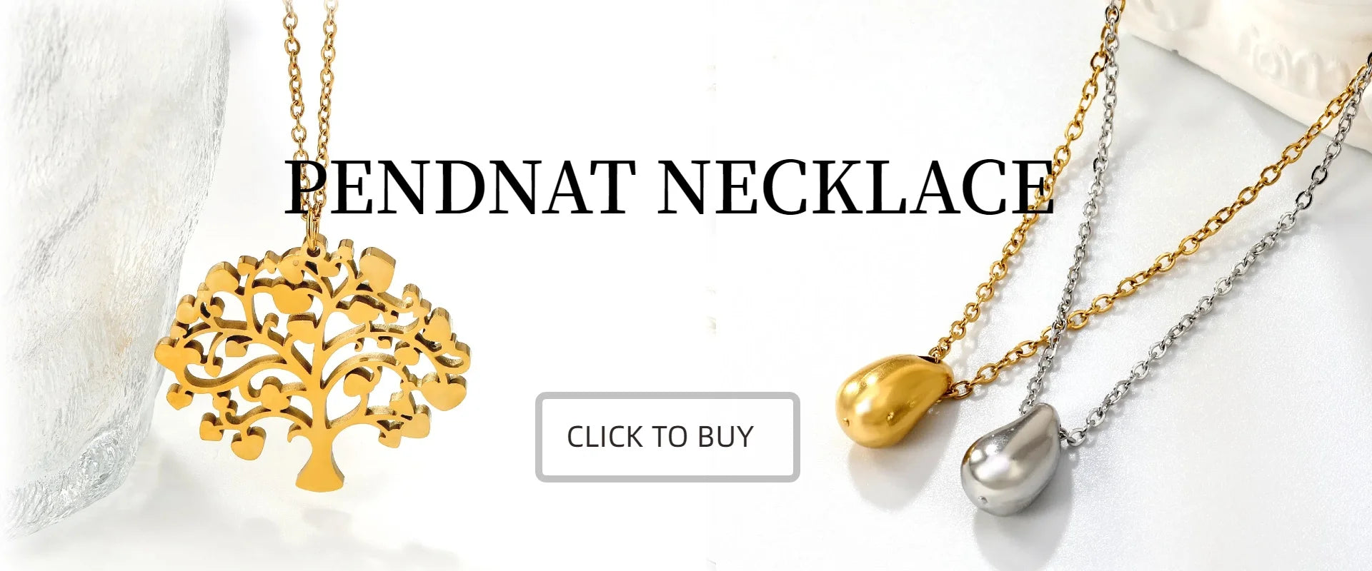 LUXUSTEEL Pendant Earnail Chain Bracelet Set Flower Shaped Stainless Steel Pendants Necklace Earring Sets Necklace Jewelry Gift Badiee Stylez