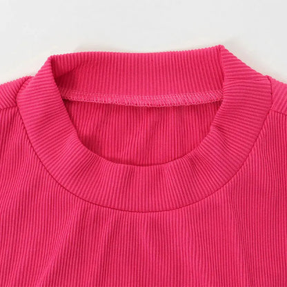 Spring New Women's Jumpsuits Sexy Sweet Pink Hollow Out Jumpsuit Streetwear Fashion Pockets Short Sleeve Female Elegant Rompers