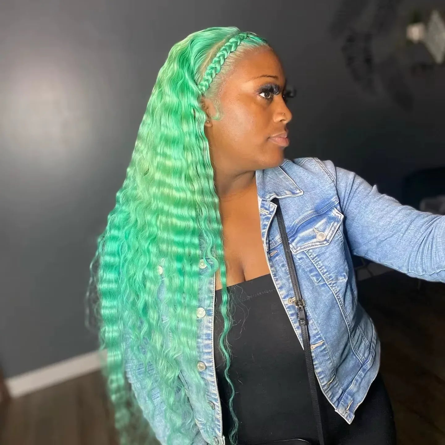 613 Blonde HD Lace Frontal Wig 13x4 13×6 Deep Wave Lace Front Human Hair Wig Colored Curly Wigs Water Wave Wigs For Women ﻿ ﻿ Badiee Stylez