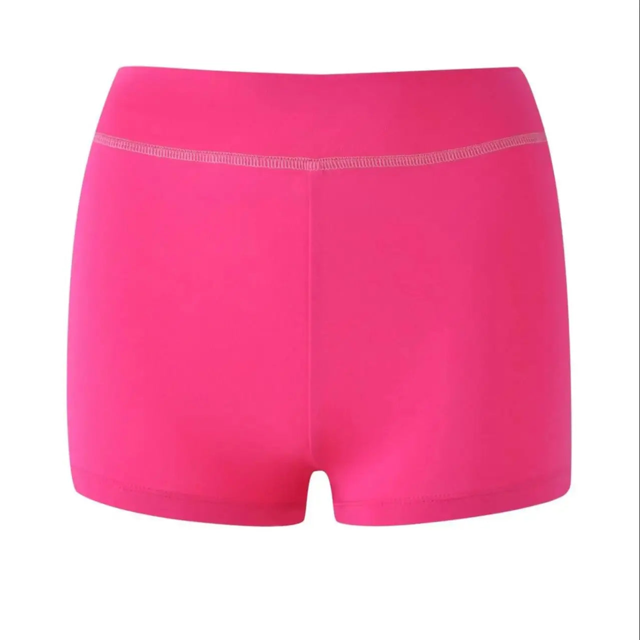 25 Summer New Shoulder Letter Printed Bright Thread Design Slimming Hooded Zipper Short Coat Shorts Set for Women rosered short