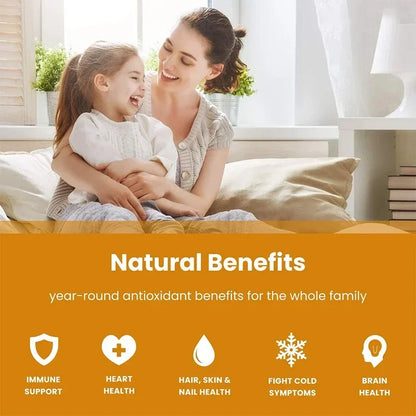 Vitamin c - Overall Health Vitamin Dietary Supplement, Boosts Immunity, Gluten-Free Vegetarian