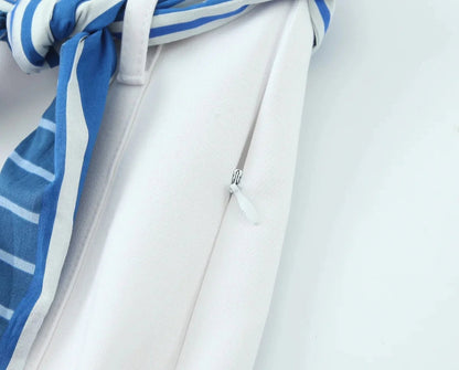 TRAFZA Sweet High Street Slim Lady Set Contrasting Colors Tops Or Belt Shorts 2025 Summer Fall Fashion Holiday Cute Shorts Set Badiee Stylez