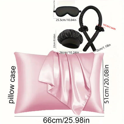 6-piece sleep styling set, no heat curling tool, women's overnight curling set. Badiee Stylez