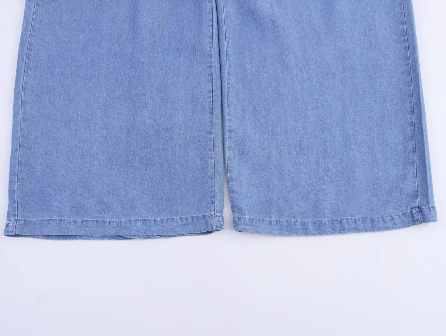 HH Women Solid Pant Sets Short Sleeves Bow Single-breasted Turn-Down Collar Shirts+Autumn Elastic Waist Pockets Wide Leg Pants Badiee Stylez