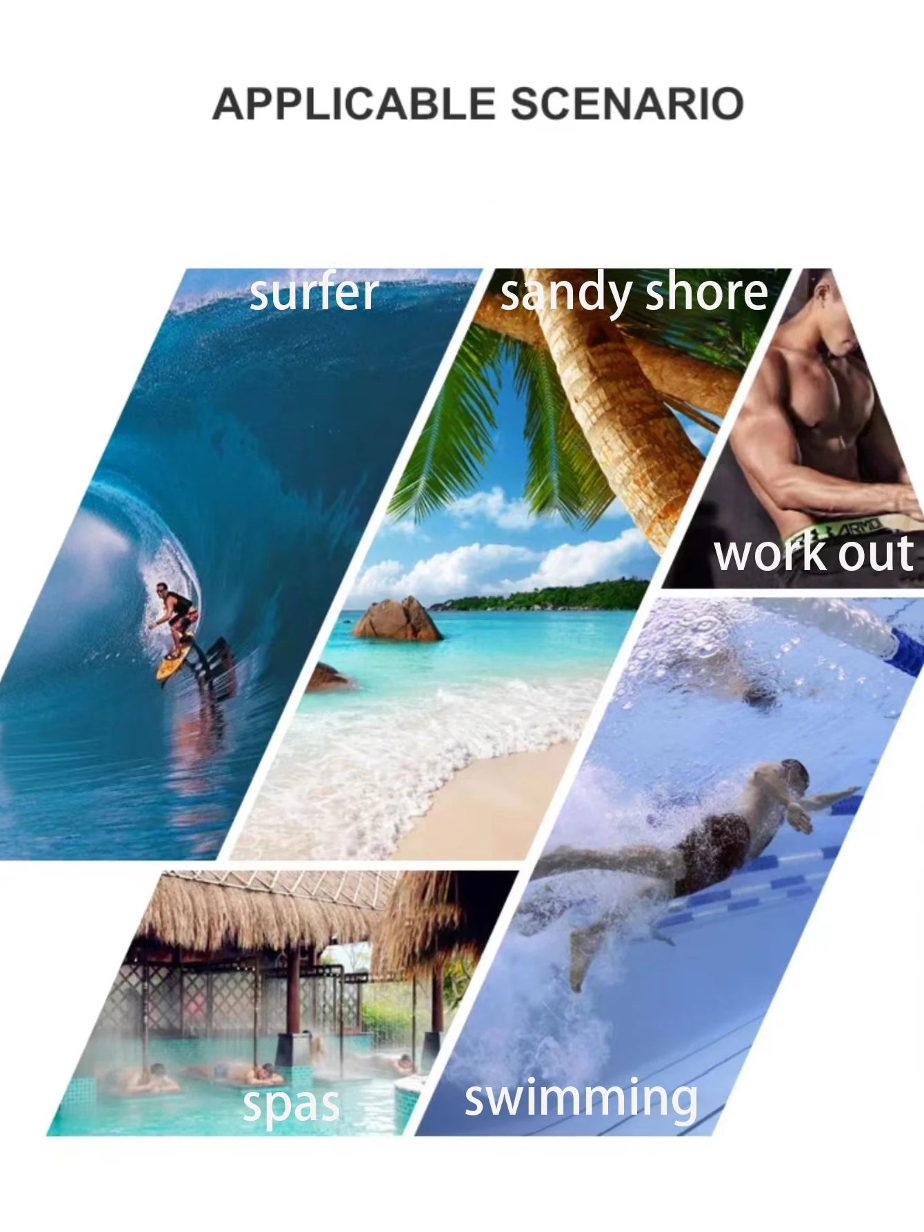 Summer holiday fluorescent coloured beach shorts shorts Badiee Stylez