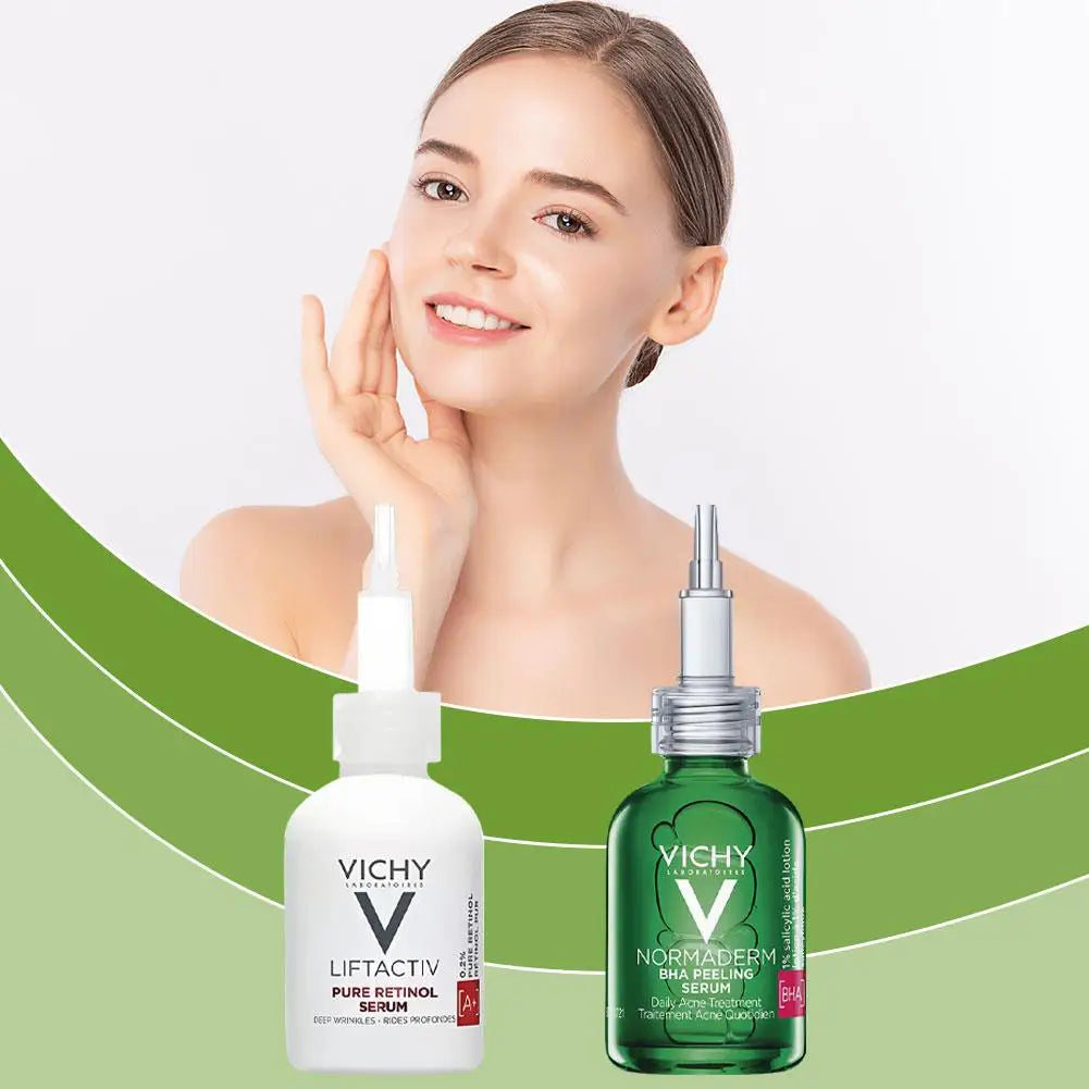 Vichy 16% VC Rejuvenating Serum Vitamin B3 Brightening Anti-Wrinkle Essence Instant Wrinkle Remover Retinol Serum Skin Care