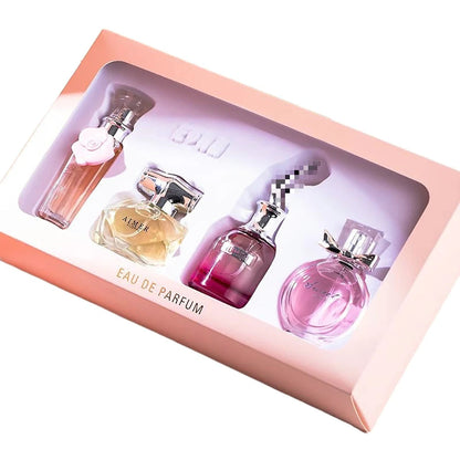 Classic Brand Perfume Women Eau de Parfum Femme 100ml Club De Nuit Perfumes Feminino Gift Box 4Pcs Set Floral Fruity Scent Spray Badiee Stylez