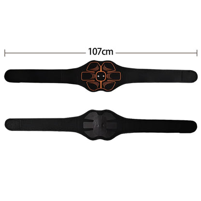 Abs Trainer EMS Abdominal Muscle Stimulator Electric Toning Belt USB Recharge Waist Belly Weight Loss Home Gym Fitness Equiment