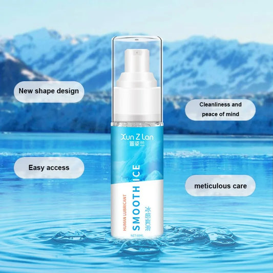 60ML Ice Hot Lubricant – Water-Based Formula for Anal Play, Sensual Ice and Heat Sensations with Sex Toys