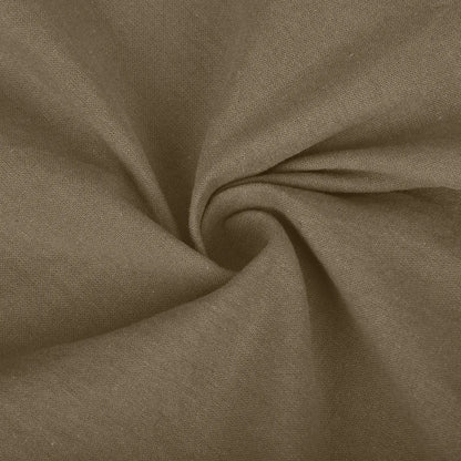 Female Fashion Solid Color Elastic High Waist Pocket Button Up Loose Cotton Linen Five Length Shorts Summer Soft Comfort Pants