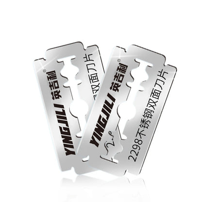 Razor Blades For Double Edge Razor,Stainless Steel Blades Used for Folding Knife with Shaving & Hair Removal 10/20pcs