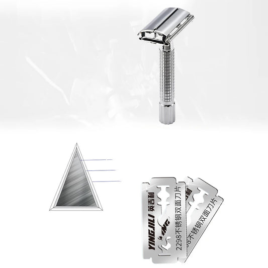 Razor Blades For Double Edge Razor,Stainless Steel Blades Used for Folding Knife with Shaving & Hair Removal 10/20pcs
