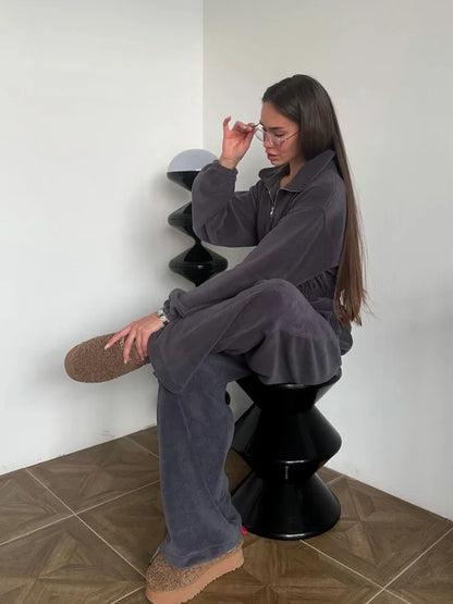 Jumpsuits Women Rompers One Piece Full Sleeve Zipper Overalls Long Pants Elastic High Waist Rompers Y2k Streetwear Jumpsuit 2025 Badiee Stylez