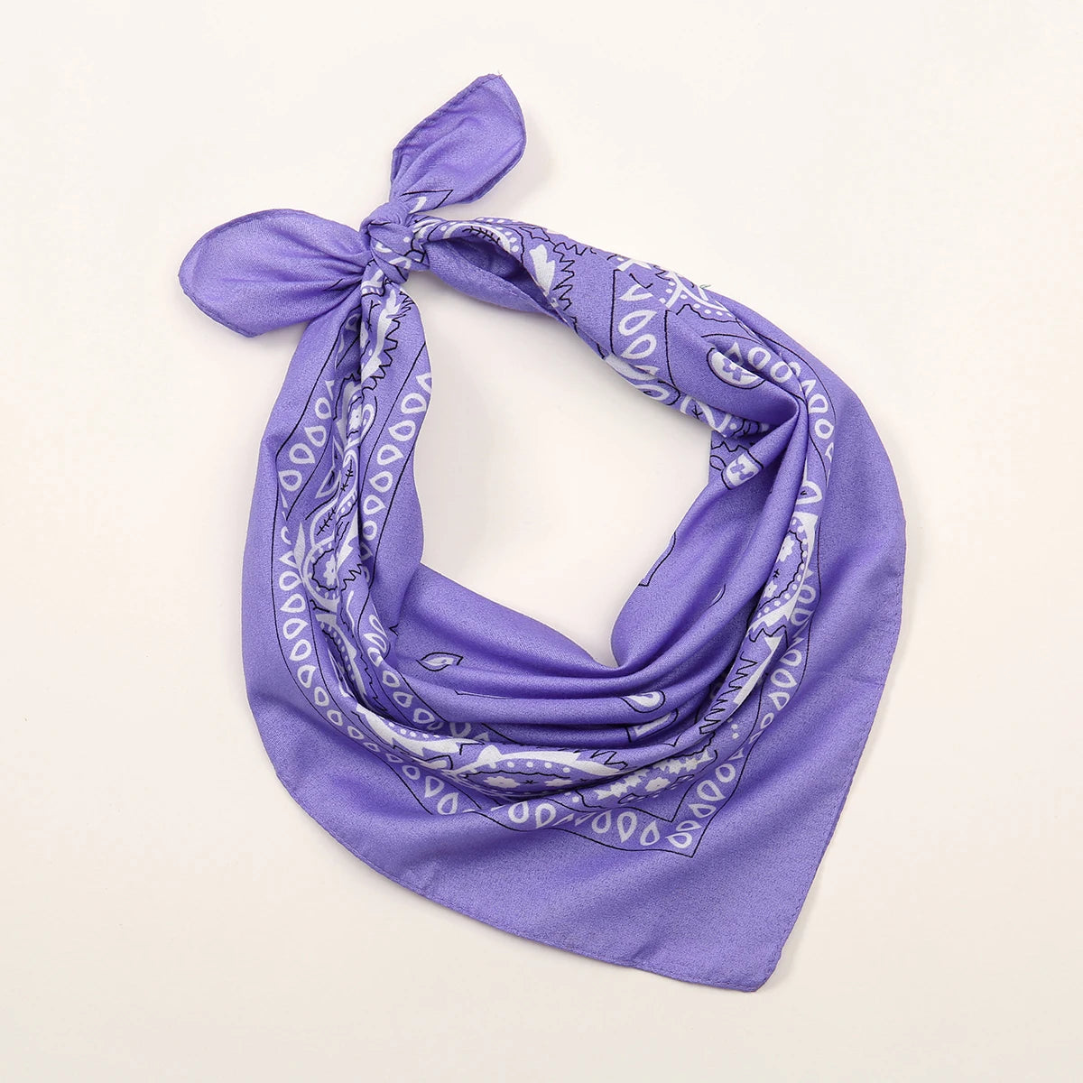 Bohemian Print Bandana Paisley Printed Headbands Hiphop Kerchief Outdoor Unisex Headband Wrist Wraps Face Mask Handkerchief FJ836-20