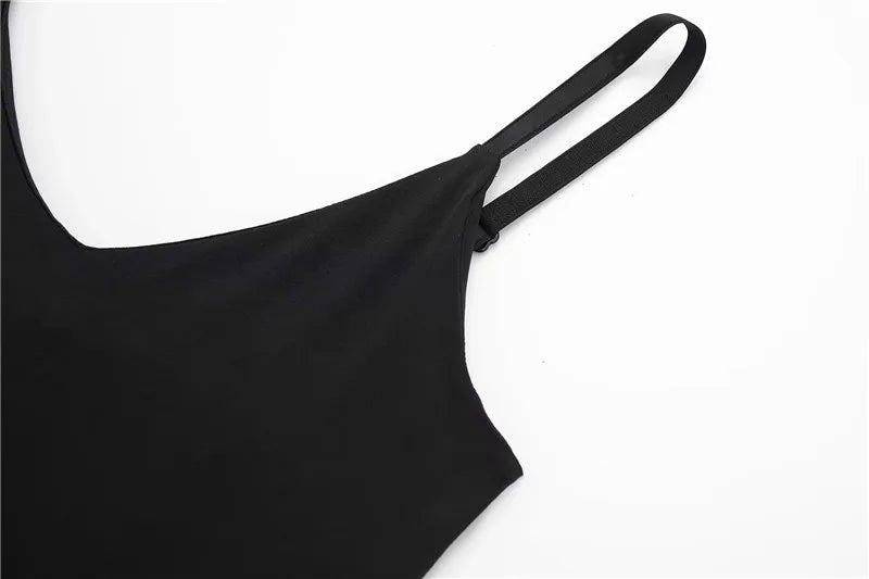 MUJER 2025 Black Woman Body Strappy Sleeveless Bodysuit Women Bodycon Backless Sexy bodysiuts Woman Lingerie Summer Overalls