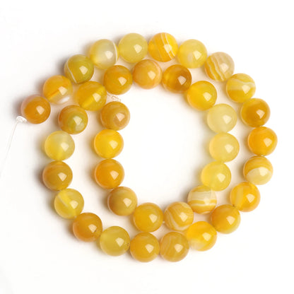 Natural Amethyst Stone Beads 6/8/10mm Round Shape Crystal Loose Spacer Beads For Jewelry Making Diy Bracelet Necklace 15inch yellow agate