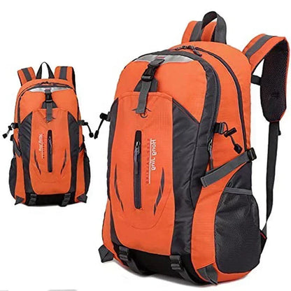 Hiking Backpack 40L Lightweight Travel Mountaineering Backpack Waterproof Sport Bags Climbing Rucksack Backpack Men Accessories orange