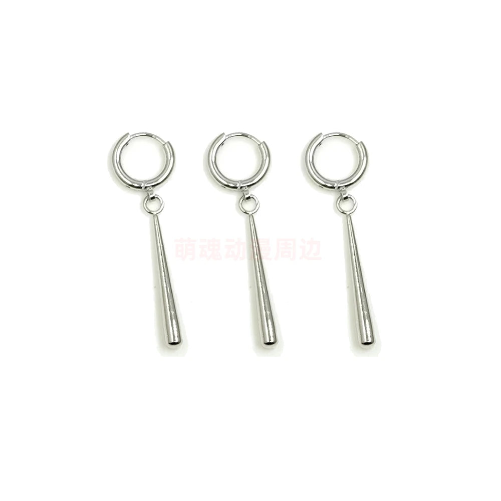 One Piece Earrings Roronoa Zoro Cosplay Stainless Steel Earrings New Style Anime Fans Gift Badiee Stylez