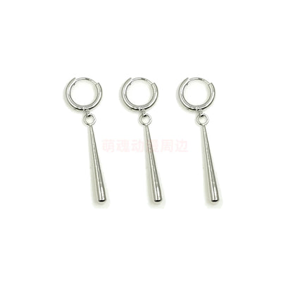 One Piece Earrings Roronoa Zoro Cosplay Stainless Steel Earrings New Style Anime Fans Gift Badiee Stylez