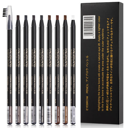 Eyebrow Pencil Waterproof Microblading Eyebrow Pen Tint Tattoo Eyebrows Makeup Cosmetics Natural Long Lasting Eye Brow Pencil