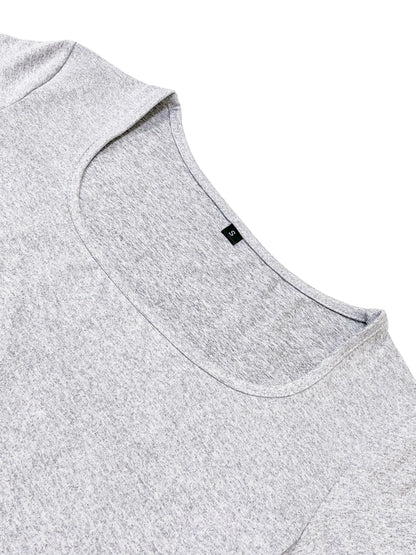 Women's Plain Square Neck Bodycon Dress, Casual Short Sleeve Long Dress for Summer, Ladies Clothes for Daily Wear, Women's dress