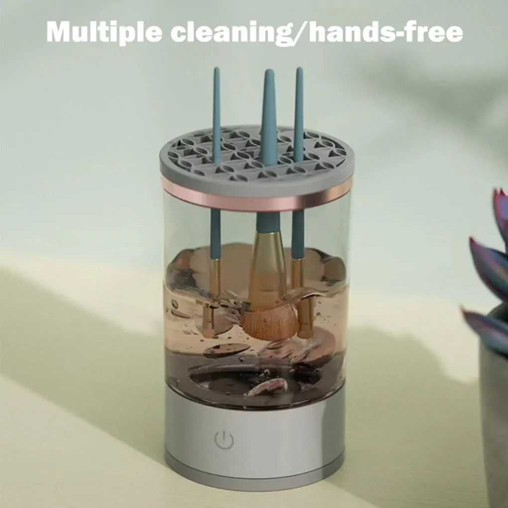 New Makeup Brush Cleaner Automatic Rotating Makeup Brush Cleaner  Electric Cosmetic Makeup Brush Rotary Washing Machine Badiee Stylez