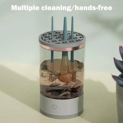 New Makeup Brush Cleaner Automatic Rotating Makeup Brush Cleaner  Electric Cosmetic Makeup Brush Rotary Washing Machine Badiee Stylez