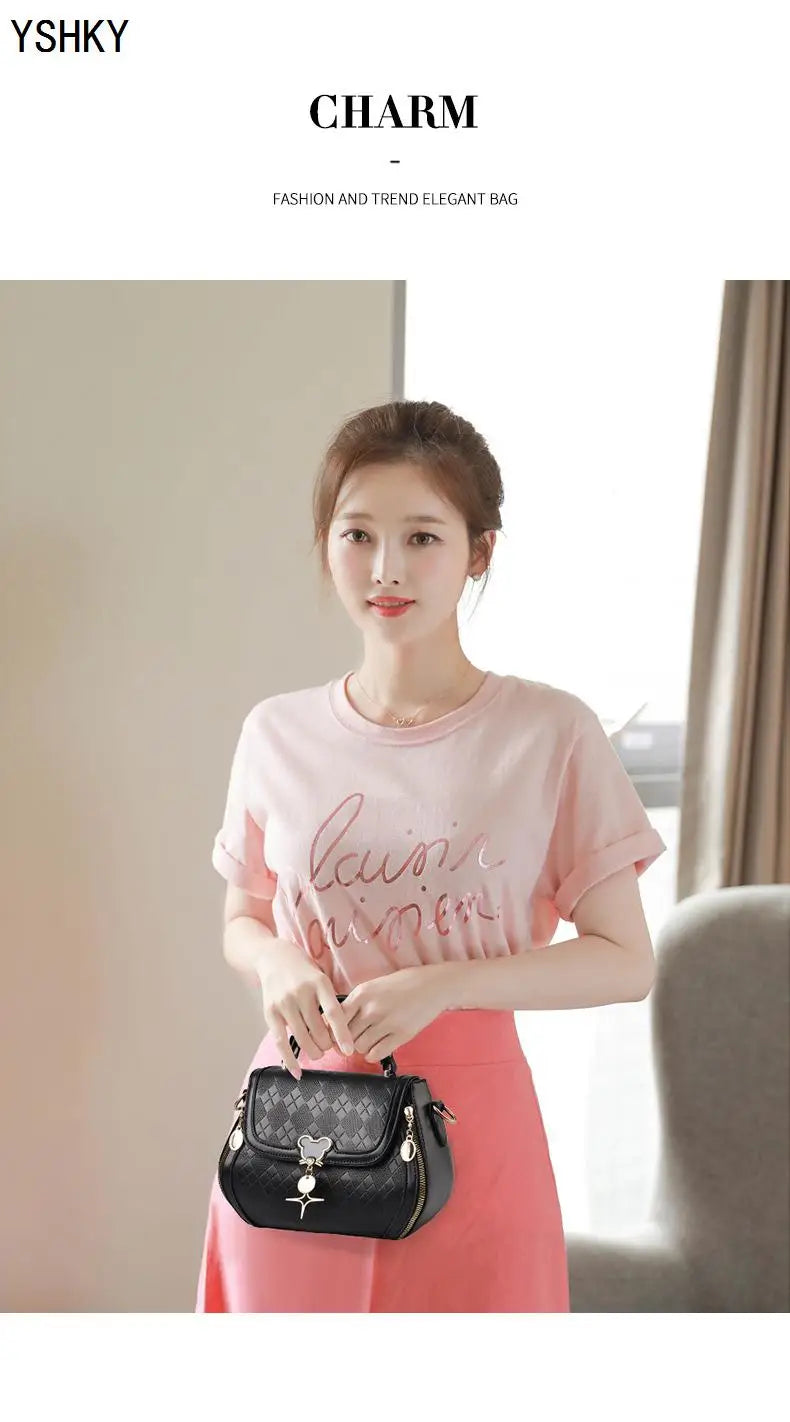 Women tote handbag bag  for women shoulder bag  sac a main femme luxury designer Genuine leather women's bag Bow Bucket bag Badiee Stylez