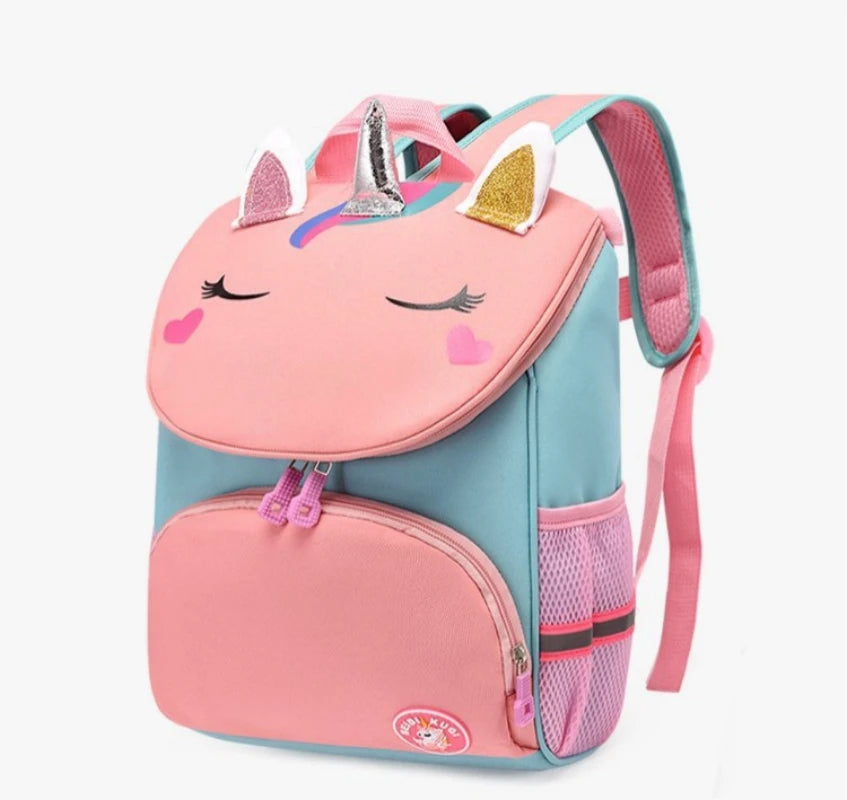 Personalized Name Kindergarten Schoolbag for Boys and Girls Cute Cartoon Backpack Dinosaur Embroidery Children's Bag