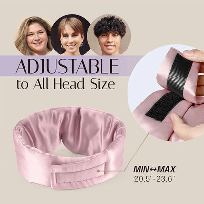 100% Mulberry Silk Sleeping Mask Eyepatch Blocking Light Eyemask Soft Padded Travel Sleeping Aid for Sleep Patch Slaapmasker Badiee Stylez