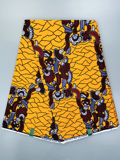 Classical Veritable Wax Guaranteed Real wax print fabric dutch hollandais pagne africa Dress 100% cotton 6yards light green 6Yards 950g