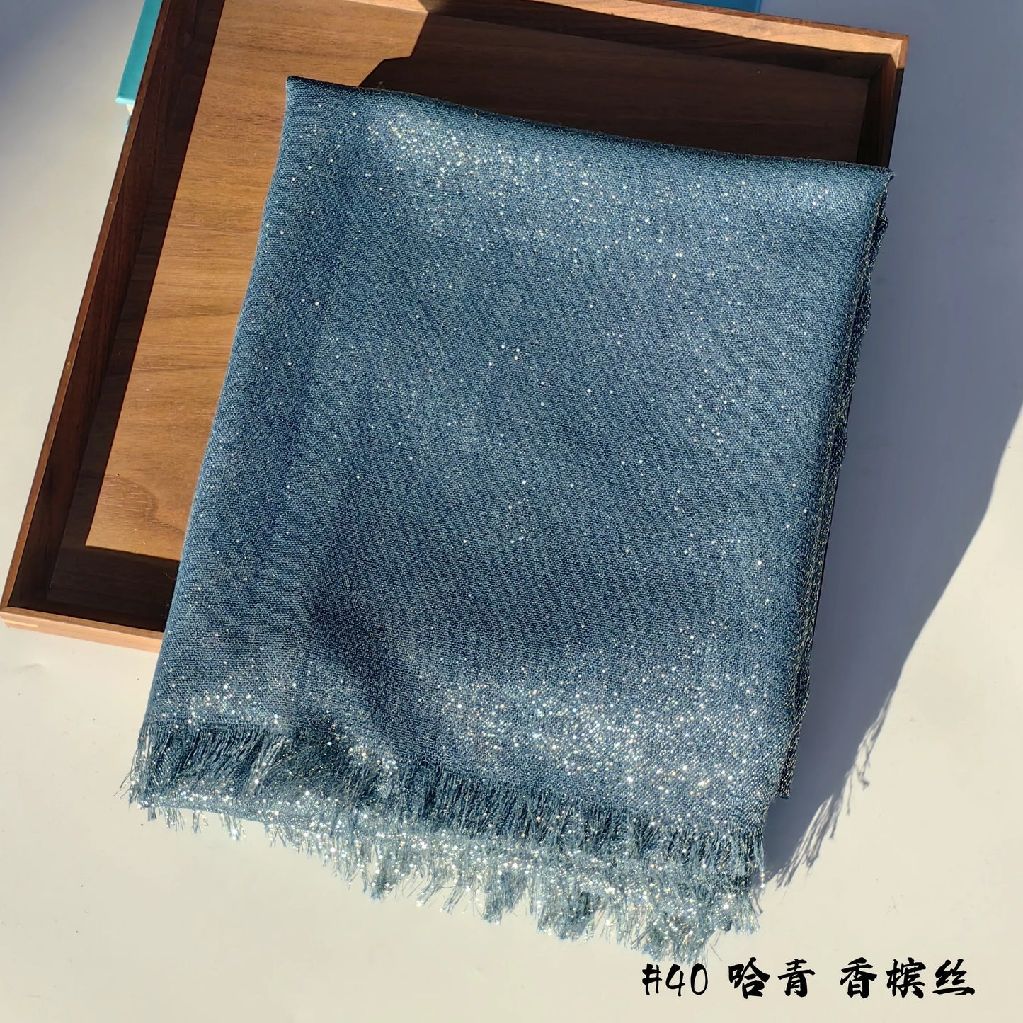 Lastest Brand Design Scarf Shiny Solid Color Shawls Rayon Fabric Gold Silk Silver Wire Head Shawl Fringe Hijab For Women 40