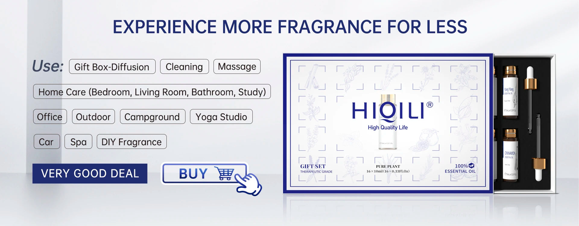 Fresh Linen Fragrance Oils,HIQILI 100ML 100% Pure Oil For Aroma Diffuser,Humidifier,Candle Making,Air Freshener,Soap,DIY,Gift - Badiee Stylez