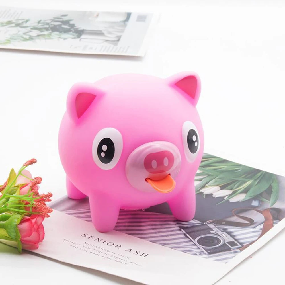 Squeeze Toys Animal Fidget Toy Anxiety Reducer Sensory Play Kids Adult Toy Soft Rabbit Bear Tiger Pig Kawaii Cute Toy