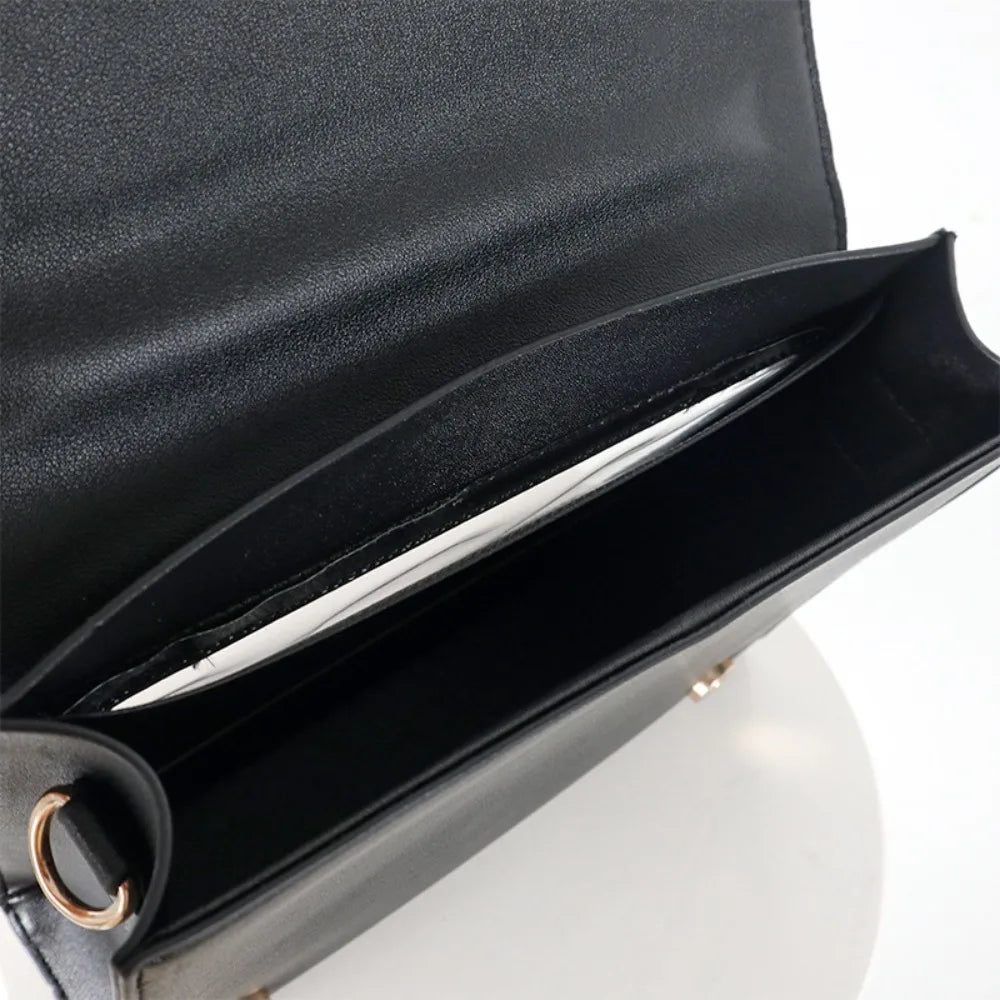 Kawaii Star Moon Badge Display Shoulder Bag Magic Book Design Transparent Window Women Messenger Bag PU Girls Ita-bag Lolita