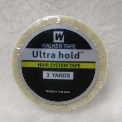 Lace Wig tape glue for hair extensions Ultra Hold Adhesive Tape glue for wig 3Yards 1.0cm Wig Glue Hair System Tape For Toupees