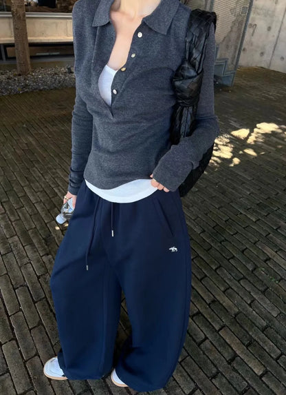 Tonngirls Korean Style Knit T Shirt Women Long Sleeve Skinny Streetwear Pullovers Fake Two Pieces Tops Fashion Autumn Winter Top