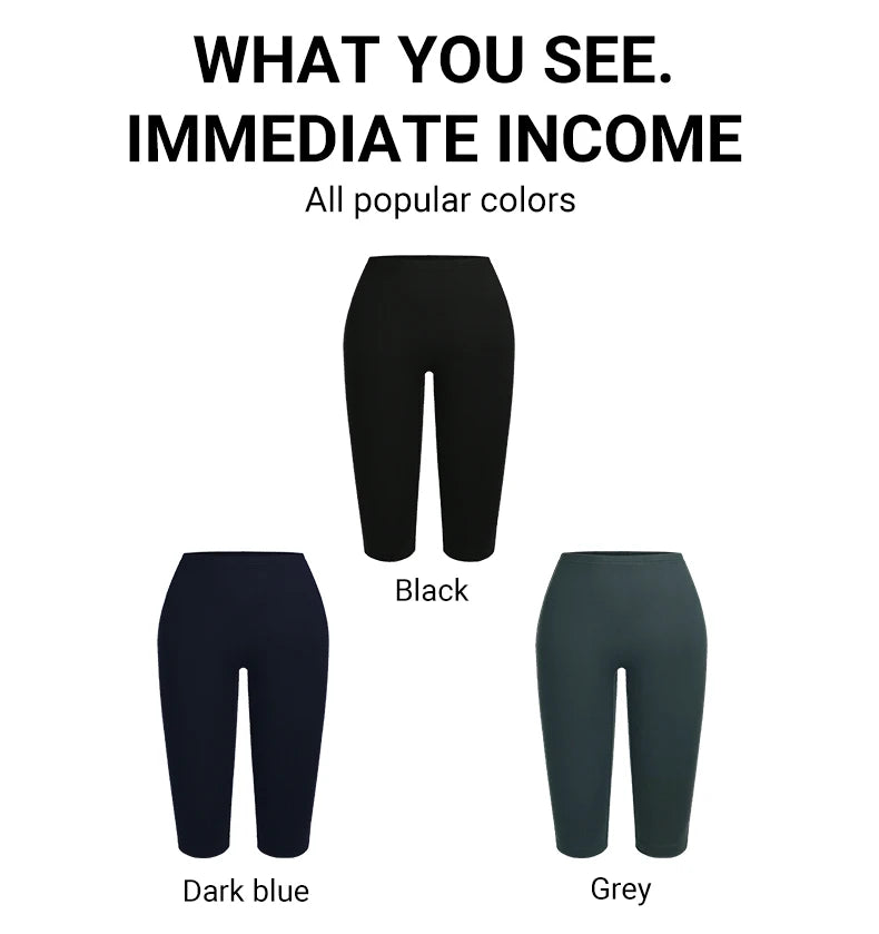 Ultra Soft Capri For S-XXXL Women Pants Fitness Sweatpants No Perspective Exercise Running Yoga Exercise Capri Tight Pants