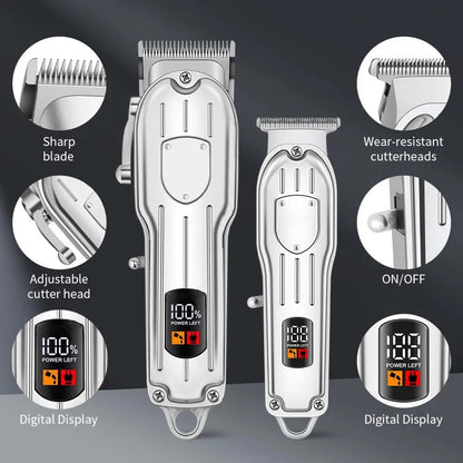 3 in1/1pc Hair Cutting Grooming Kit Professional Hair Clippers and Shaver Set Cordless Beard Trimming for Men