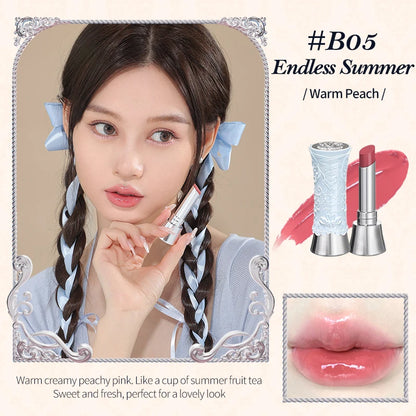 Flower Knows Swan Ballet Series Shine Lipstick B05 Endless Summer CHINA