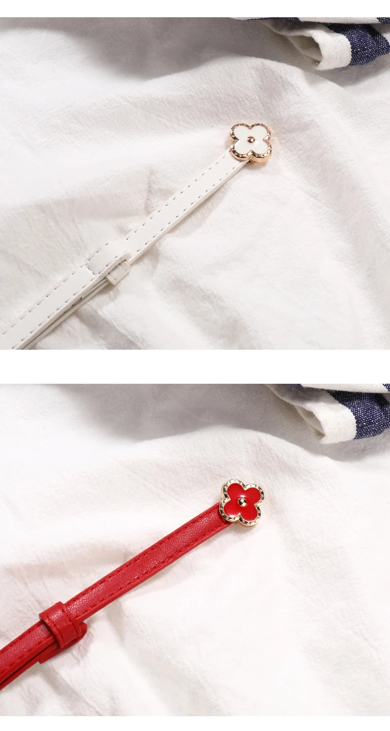 Belt female models super leather hundred with 2023 new belt ladies pin buckle fashion decoration jeans belt cowhide simple Badiee Stylez